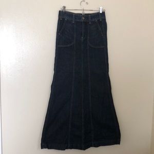 Citizens of Humanity denim maxi skirt